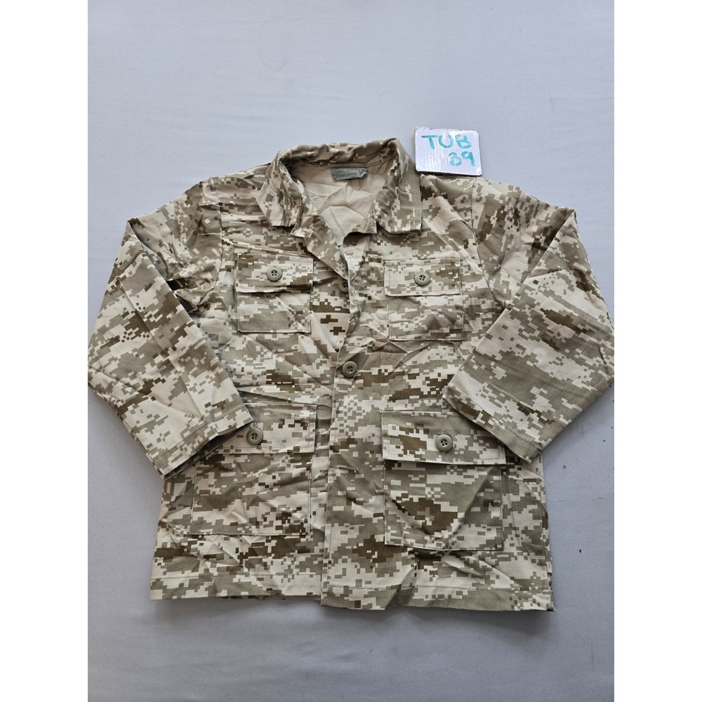 Digital Desert Camo Field Jacket Mens Medium 1128-0-654 Tactical Utility Coat